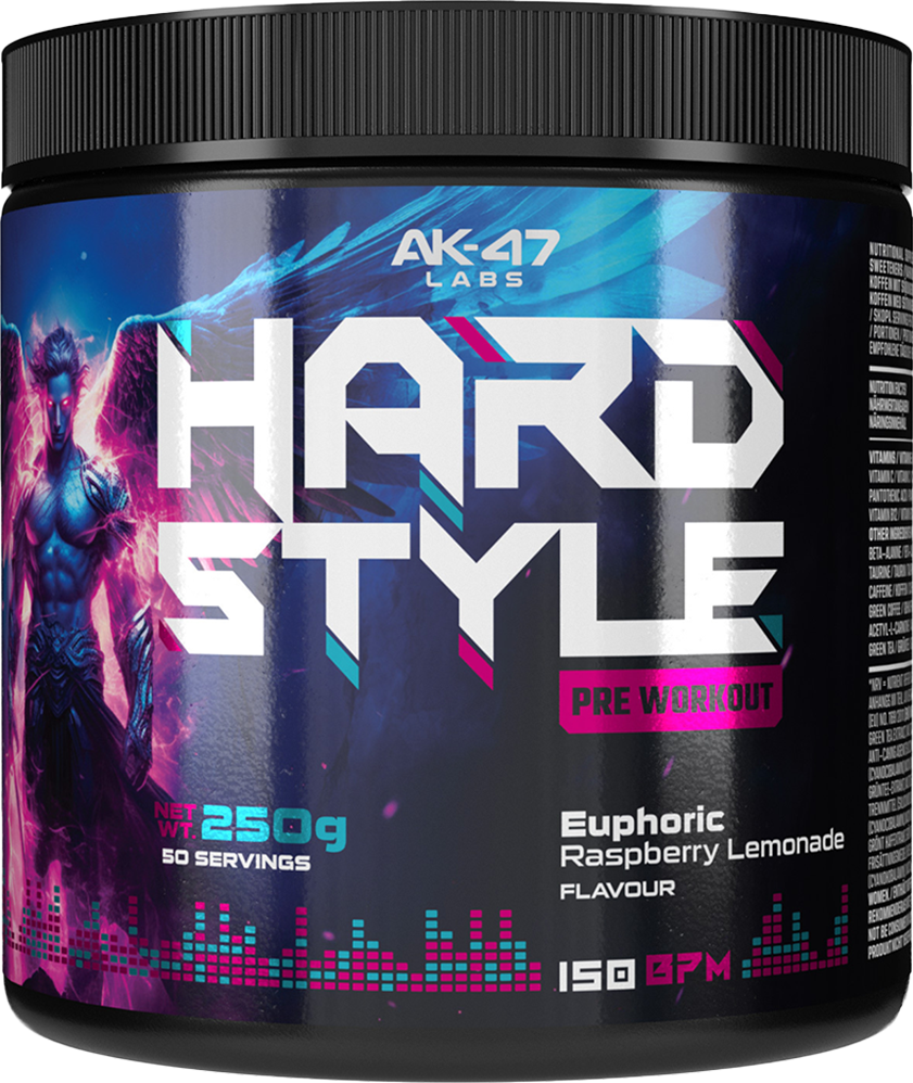 AK-47 Labs Hardstyle Pre-workout - 250 g