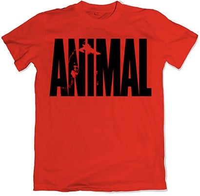 Animal Iconic T-Shirt - Red - S