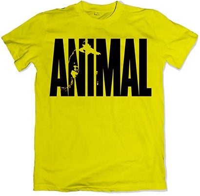 Animal Iconic T-Shirt - Yellow - S