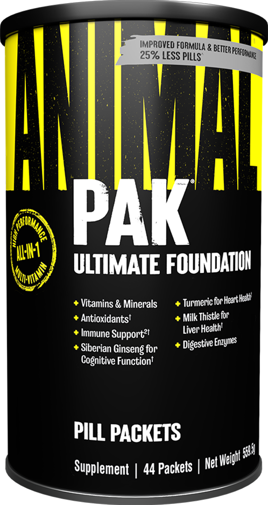 Animal Pak - 44 packs