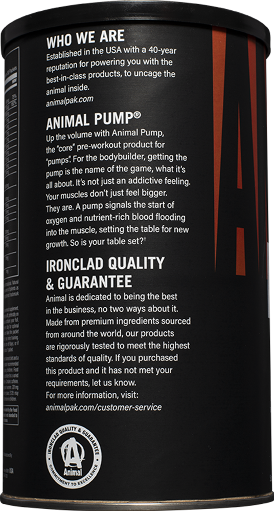 Animal Pump - 30 packs