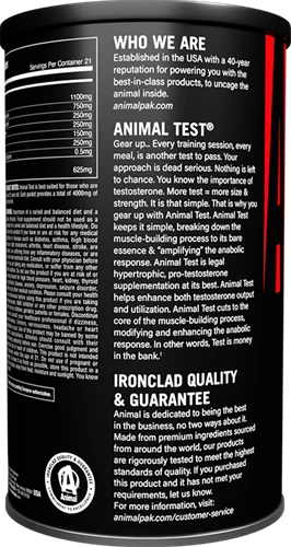 Animal Test - 21 packs