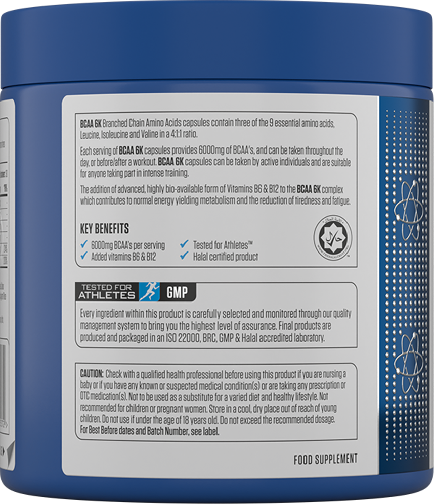 Applied Nutrition BCAA 6K - 300 caps