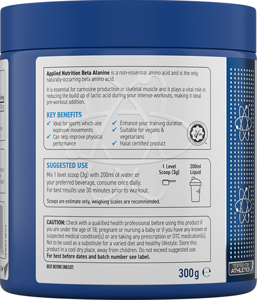 Applied Nutrition Beta Alanine - 300 g