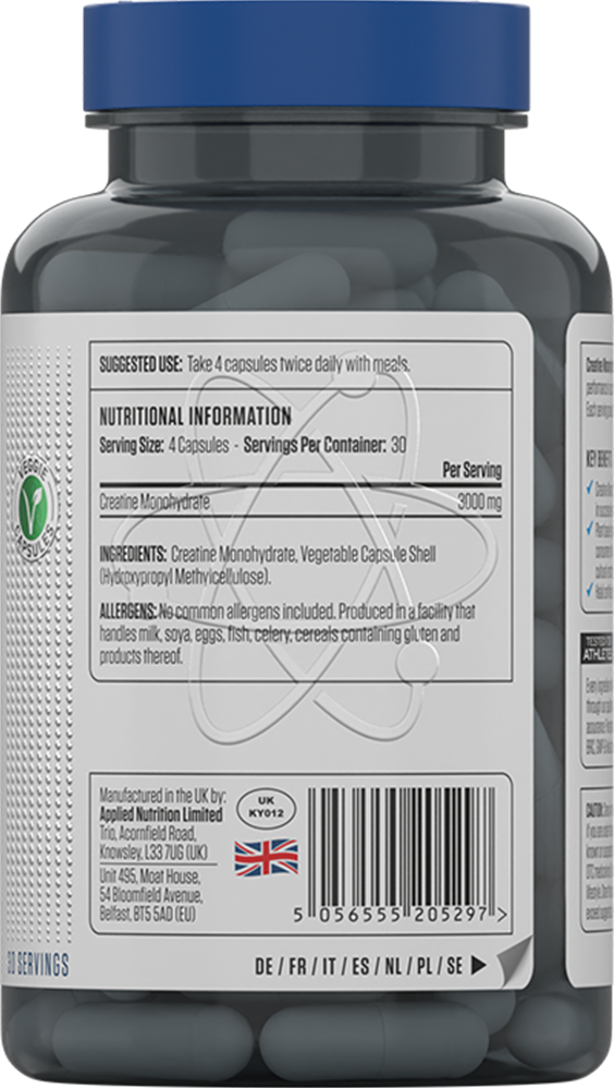 Applied Nutrition Creatine 3000 - 120 caps