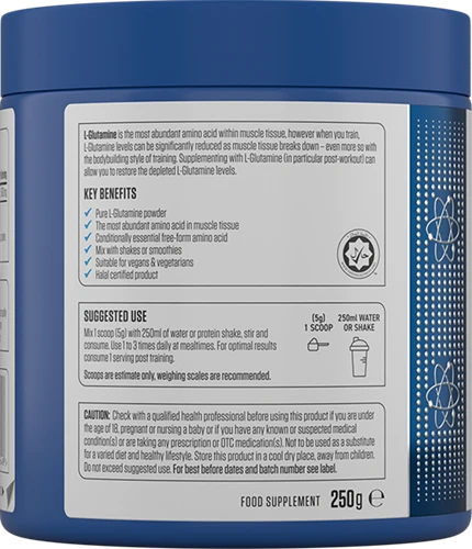 Applied Nutrition L-Glutamine Powder - 500 g