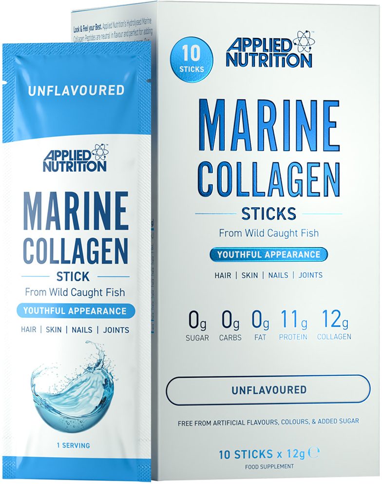 Applied Nutrition Marine Collagen Sticks - 10 x 12 g