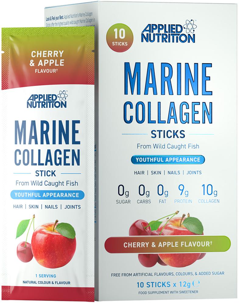 Applied Nutrition Marine Collagen Sticks - 10 x 12 g