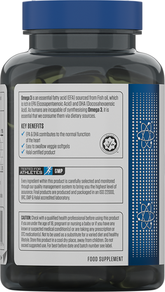 Applied Nutrition Omega 3 - 100 softgels