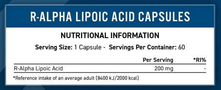 Applied Nutrition R-ALA - 60 caps