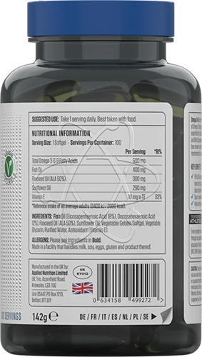 Applied Nutrition Tri-Omega 369 - 100 softgels