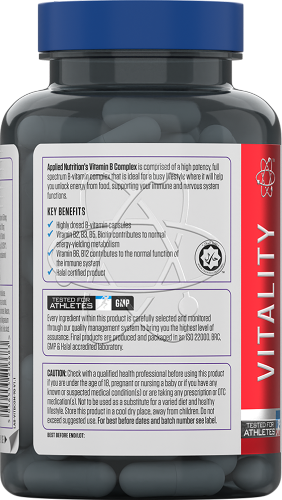 Applied Nutrition Vitamin B Complex - 90 caps
