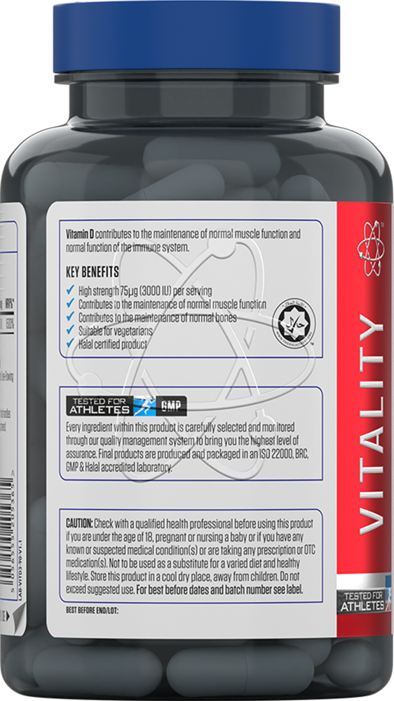 Applied Nutrition Vitamin D3 - 90 caps