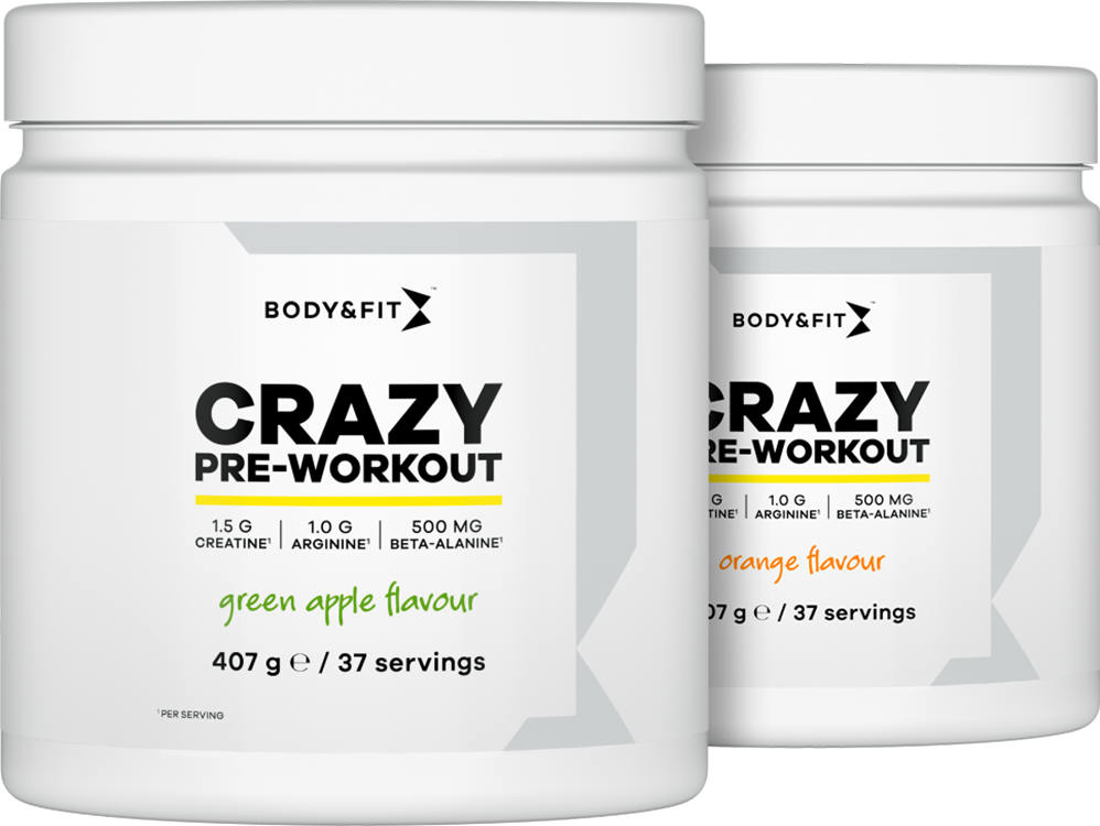 Body & Fit Crazy Pre-workout - 407 g