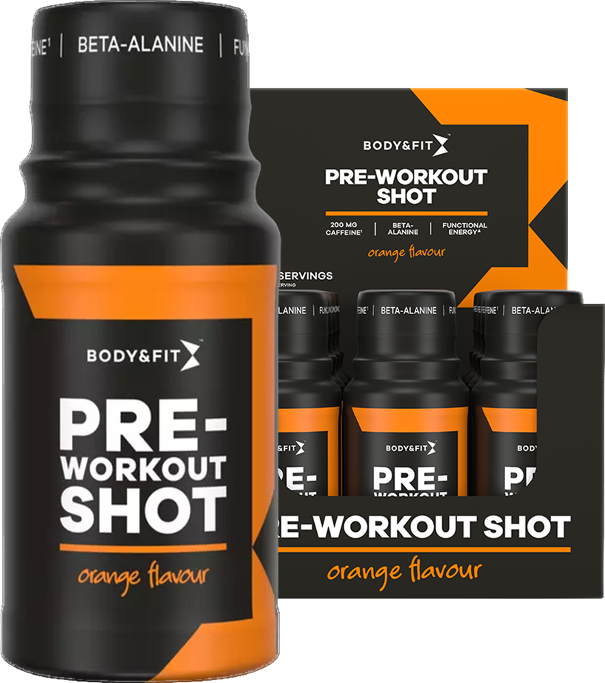 Body & Fit Pre-workout Shot - 12 x 60 ml