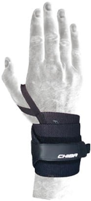 Chiba 40426 Wrist Wraps - Black