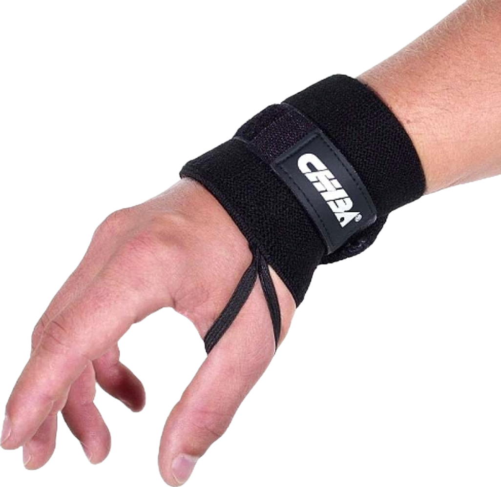 Chiba 40426 Wrist Wraps - Black