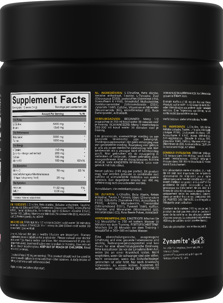 Dedicated Nutrition Unstoppable - 420 g
