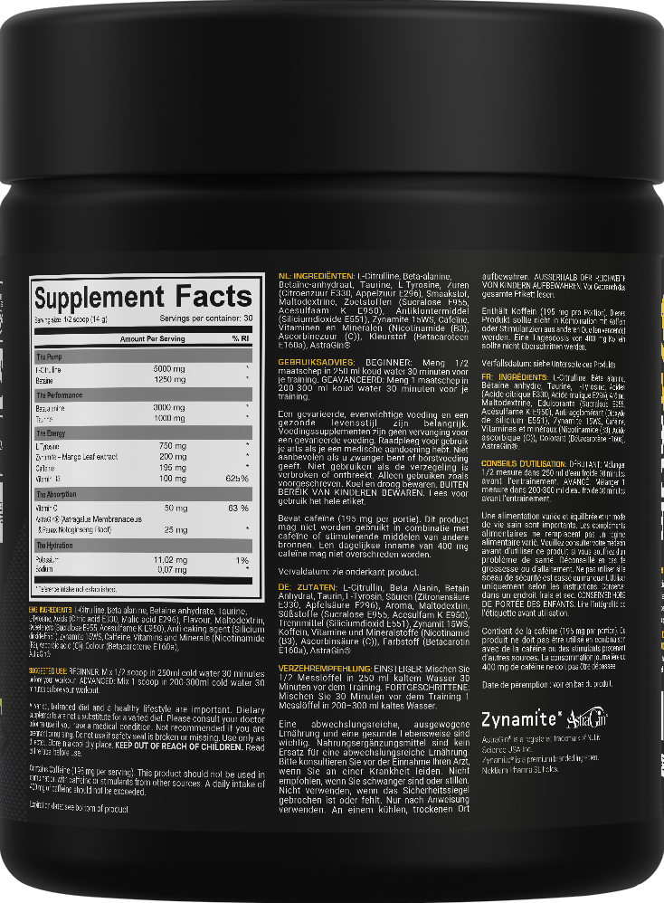 Dedicated Nutrition Unstoppable - 420 g