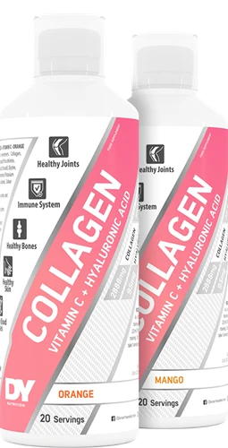 DY Nutrition Collagen + Vitamin C + Hyaluronic Acid - 500 ml