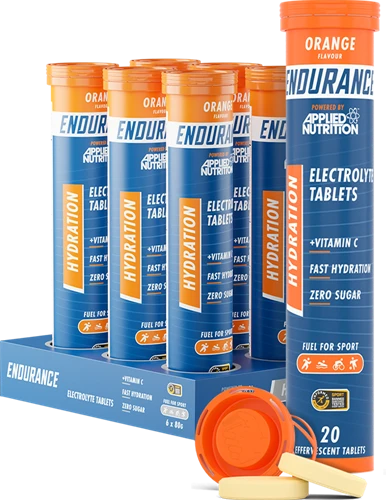 Applied Nutrition Endurance Hydration Electrolyte tabs - 6 x 20 tabs
