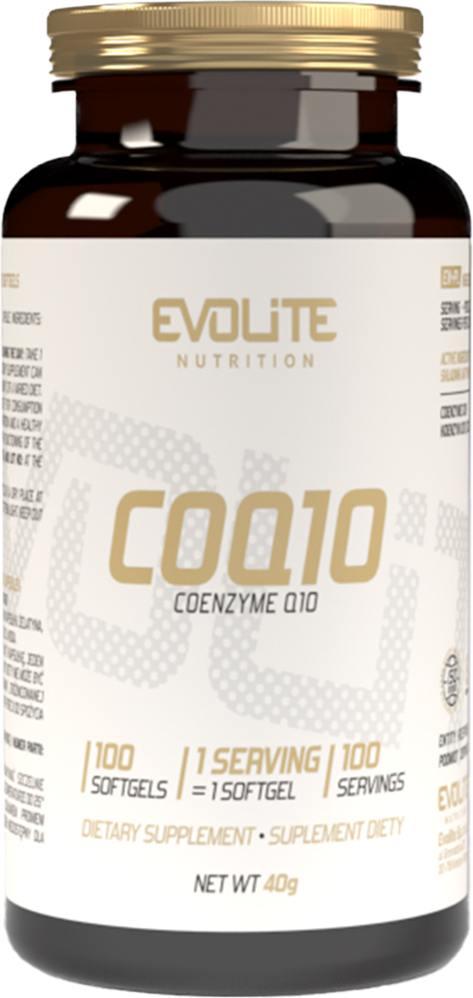 Evolite Coenzyme Q10 100 mg - 100 softgels