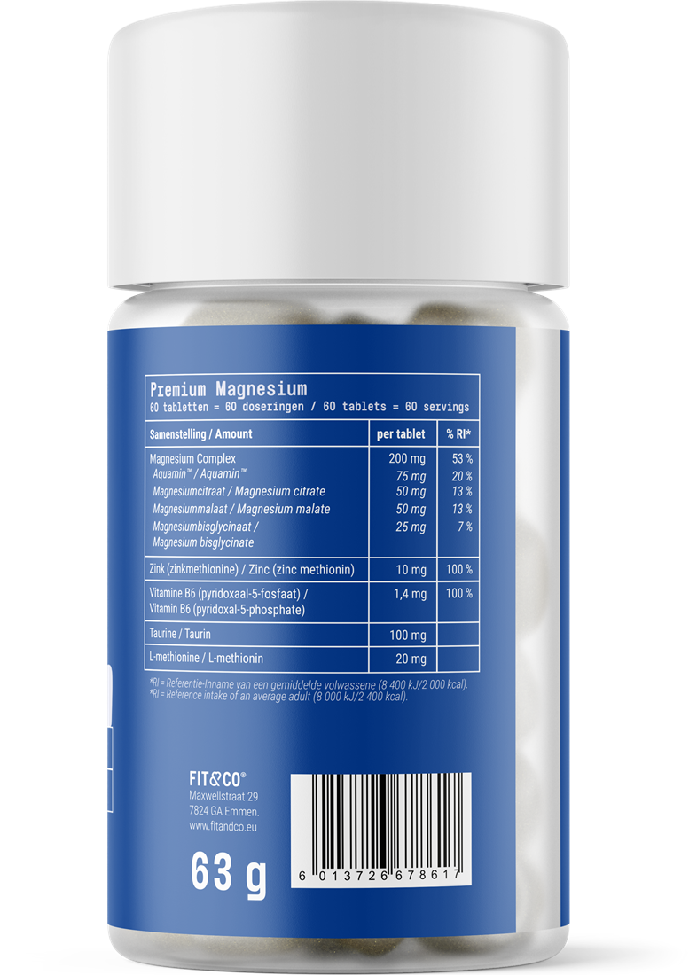 Fit & Co Premium Magnesium - 60 tabs