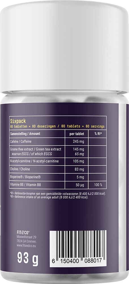 Fit & Co Sixpack - 60 tabs