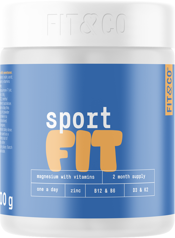 Fit & Co Sport Fit Magnesium with Vitamins - 300 g
