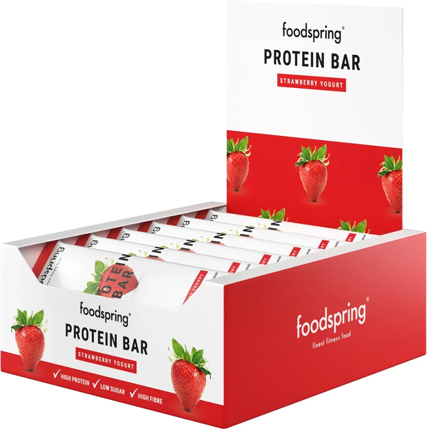Foodspring Protein Bar - 12 x 60 g