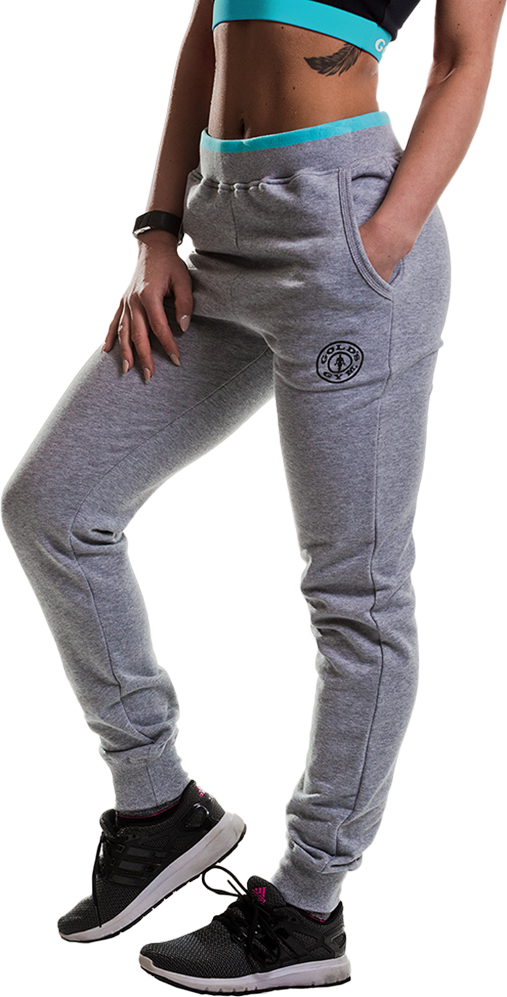 GGLPNT050 Golds Gym Ladies Jog Pants