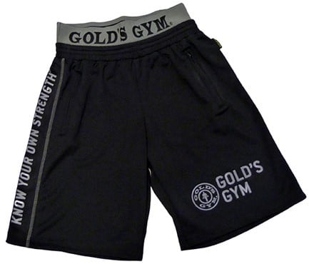 Mesh Short Zip Pocket - XXL - Black