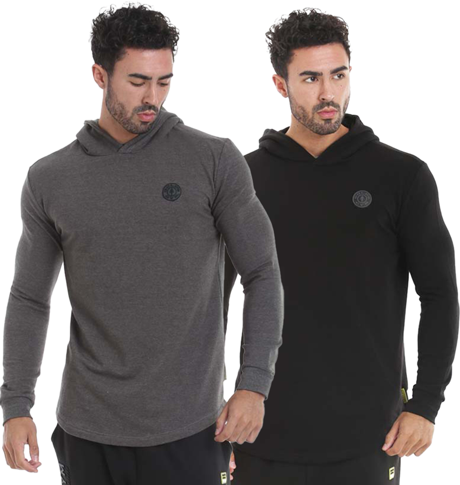 Golds Gym Long Sleeve Hood Sweater