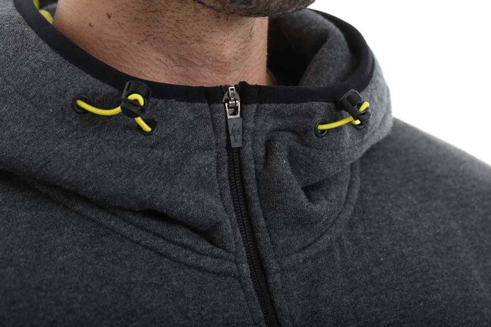 Golds Gym Zipper Hoodie Perform - Black/Charcoal