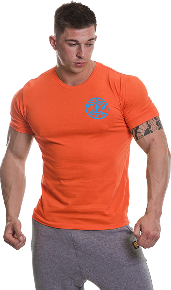 Golds Gym T-Shirt Logo Chest - S