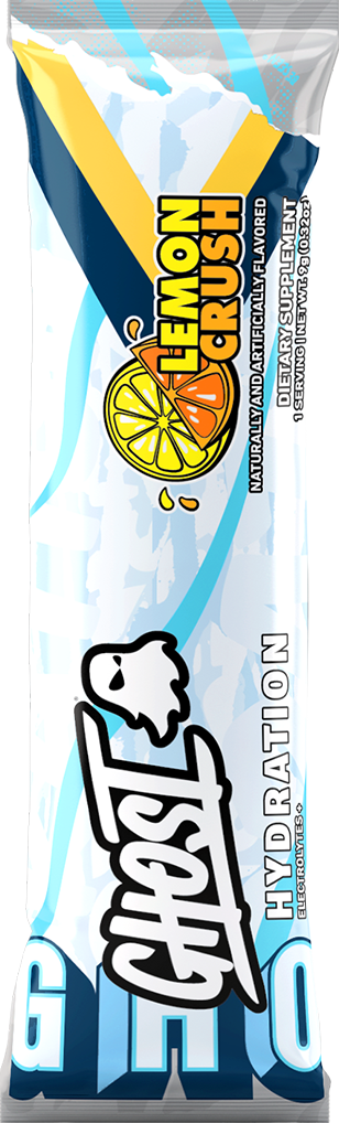 Ghost Hydration Sticks - 24 servings - Lemon Crush