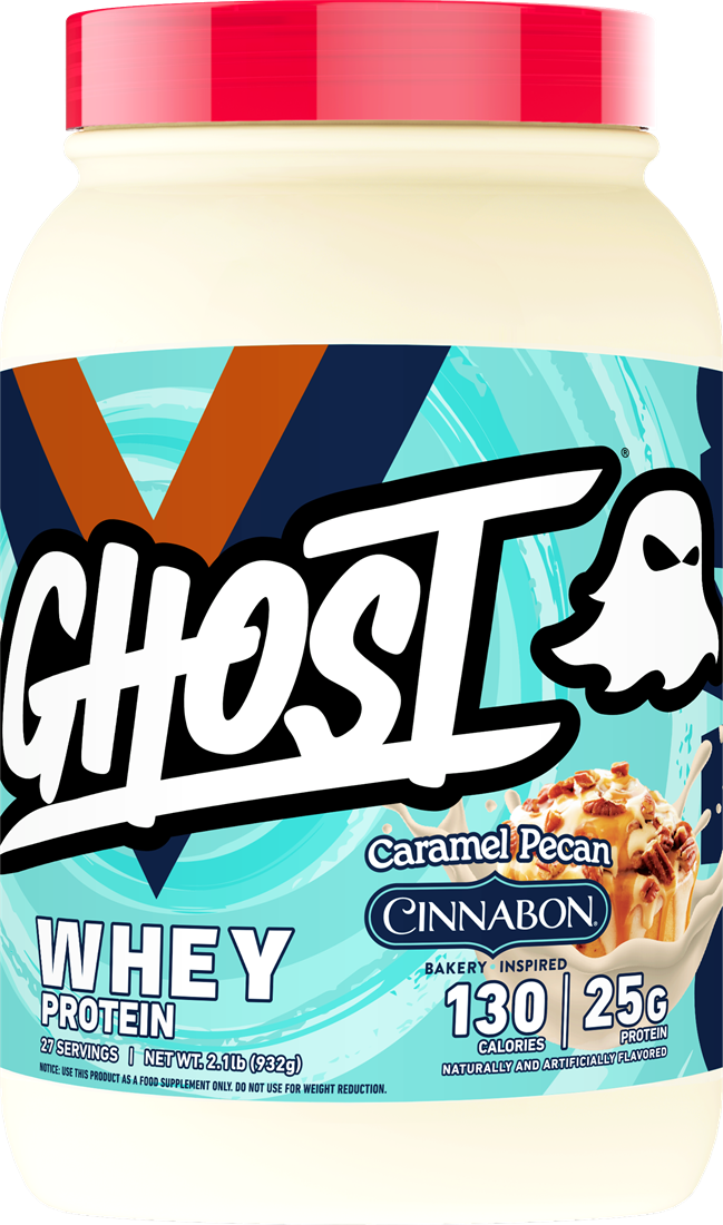 Ghost Whey - 27 servings - Cinnabon Caramel Pecan