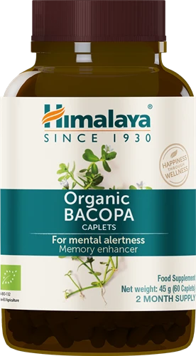 Himalaya Organic Bacopa - 60 caps