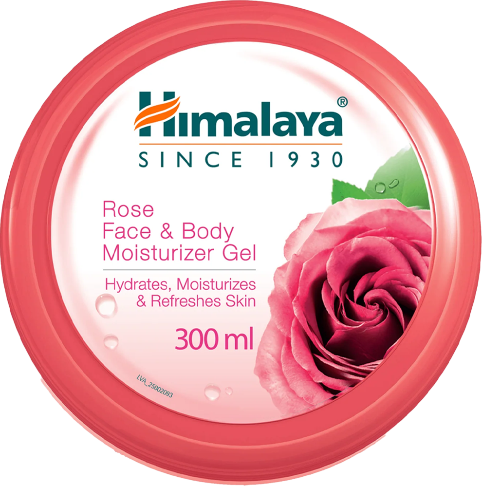 Himalaya Rose Face & Body Moisturizer Gel - 300 ml