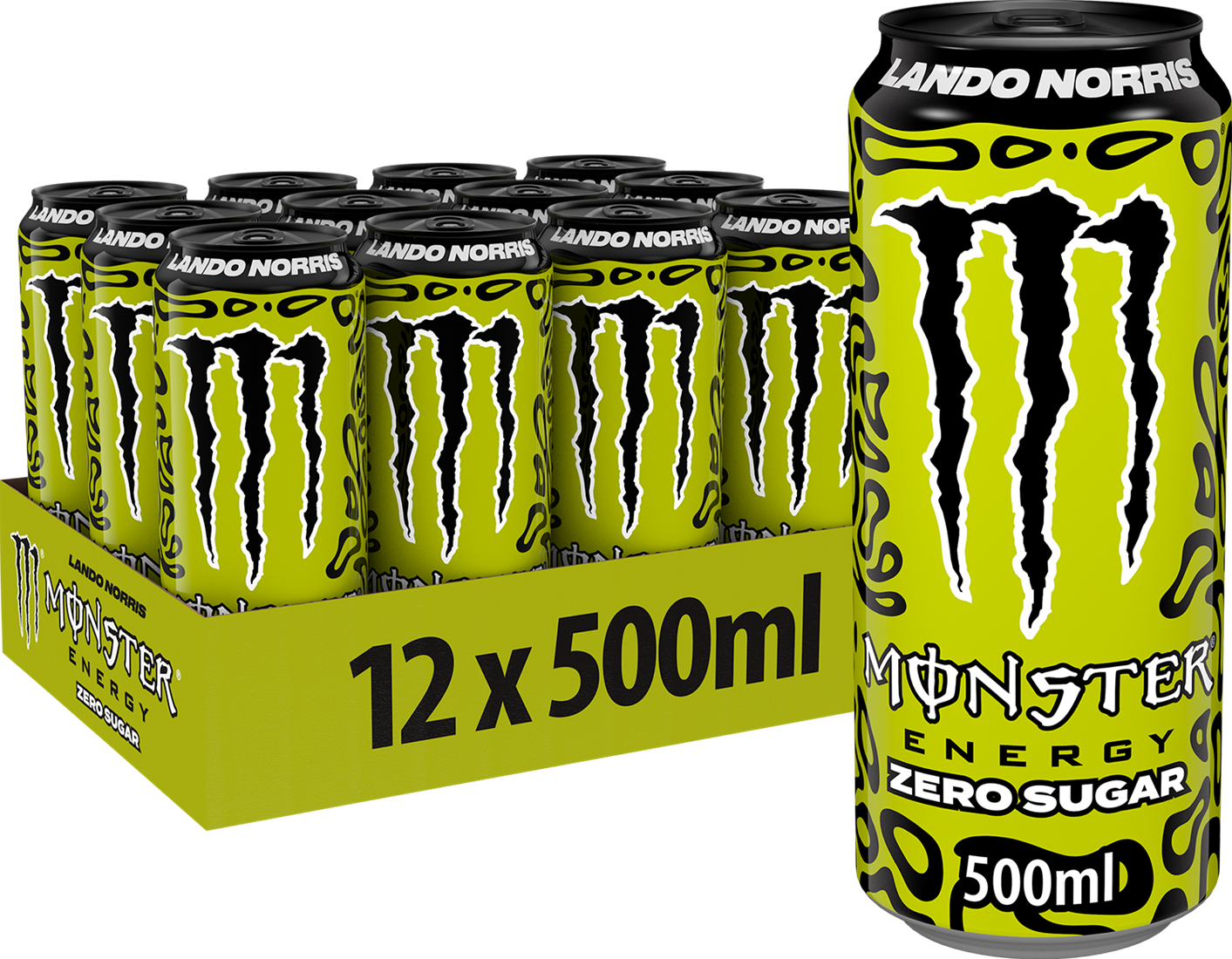 Monster Energy Lando Norris Zero Sugar - 12 x 500 ml