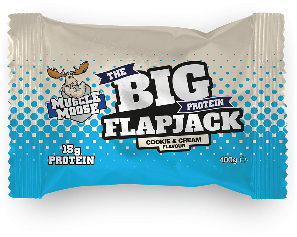 Muscle Moose Big Protein Flapjack - 12 x 100 g