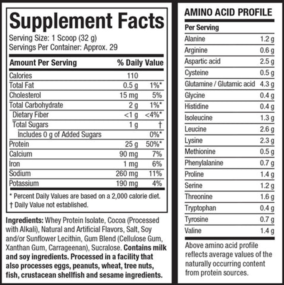 MuscleTech Iso Whey - 907g