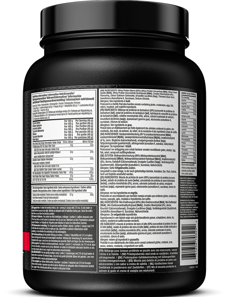 MuscleTech Nitro Tech Whey Protein - 908 g