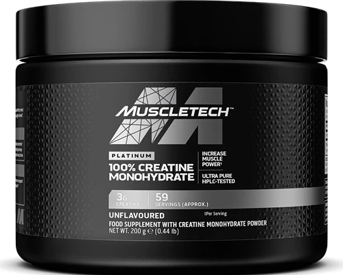 MuscleTech Platinum 100% Creatine Monohydrate - 200 g