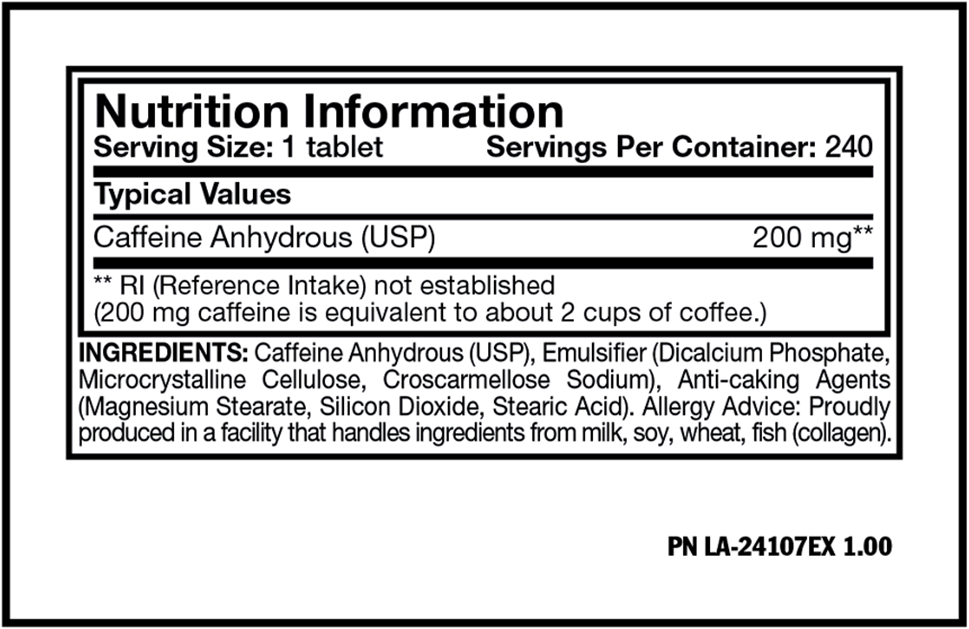 Mutant Caffeine - 240 tabs
