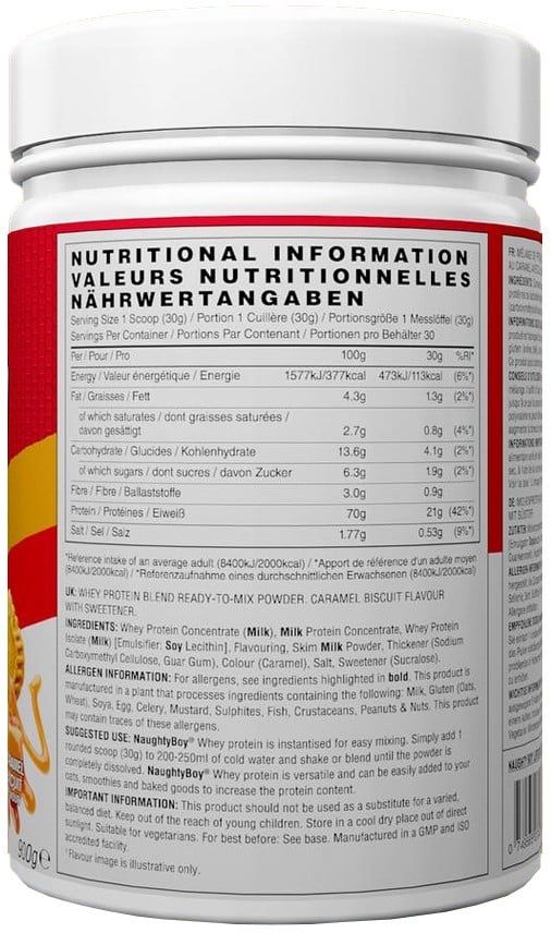 Naughty Boy Advanced Whey Protein - 900 g