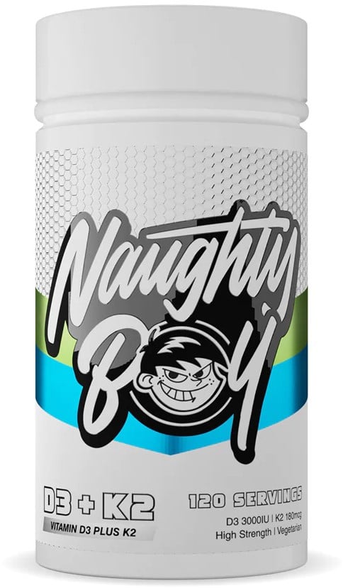 Naughty Boy Vitamin D3+K2 - 120 tabs