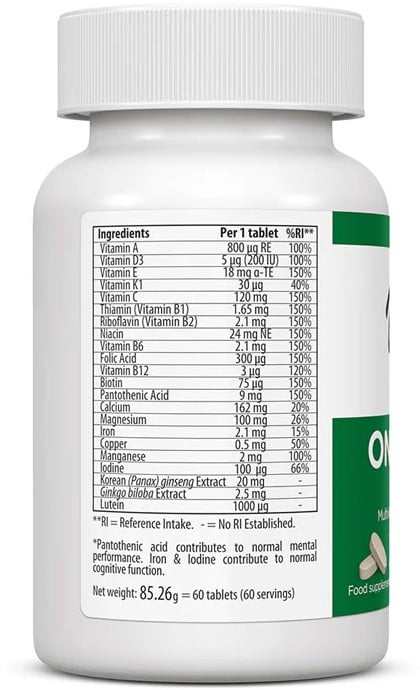 Ultravit OneDaily 50+ - 60 tabs