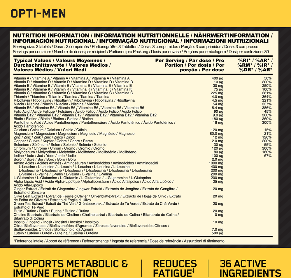 Optimum Nutrition Opti-Men