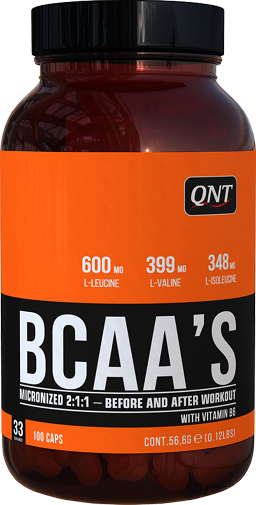 QNT BCAA + Vit B6 - 100 caps